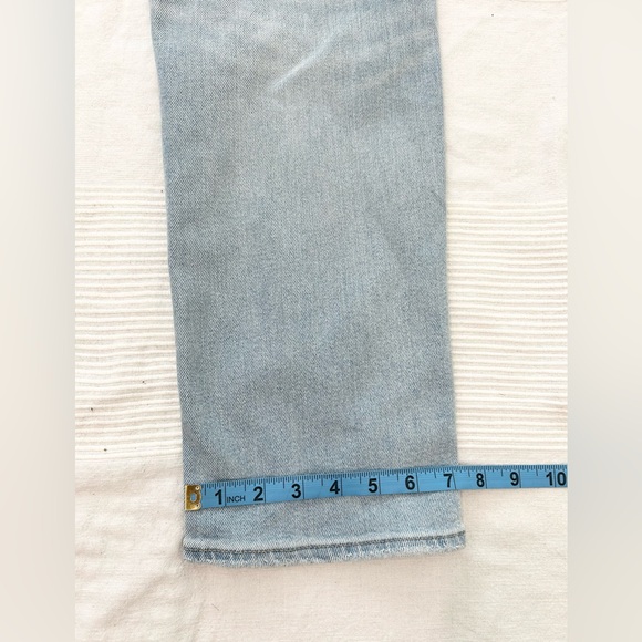 AE Stretch Ripped Mom Straight Jean - Picture 14 of 15